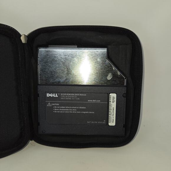 Dell Laptop Inspiron Latitude 8X DVD 24x CD Optical Module Slide-in 18THT-A00 - Picture 3 of 9
